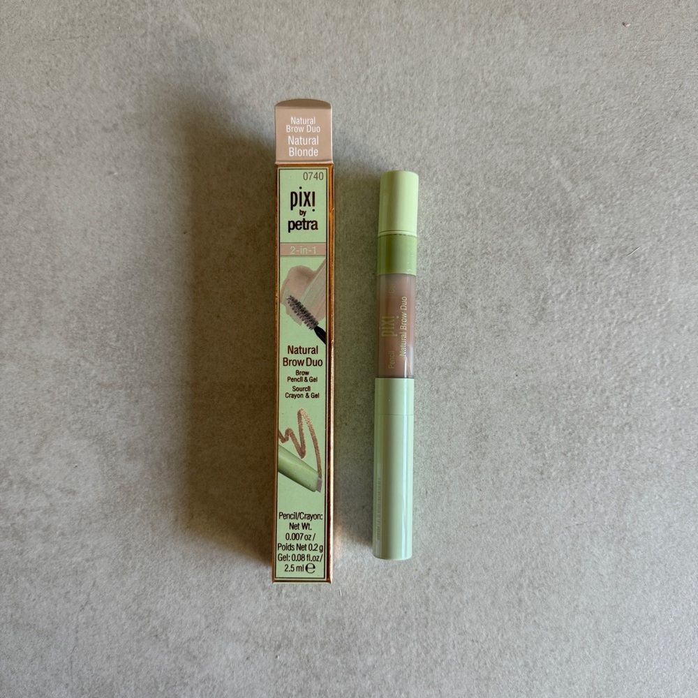 Pixi by Petra Natural Brow Duo Natural Blonde 2-in-1 Brow Pencil & Gel